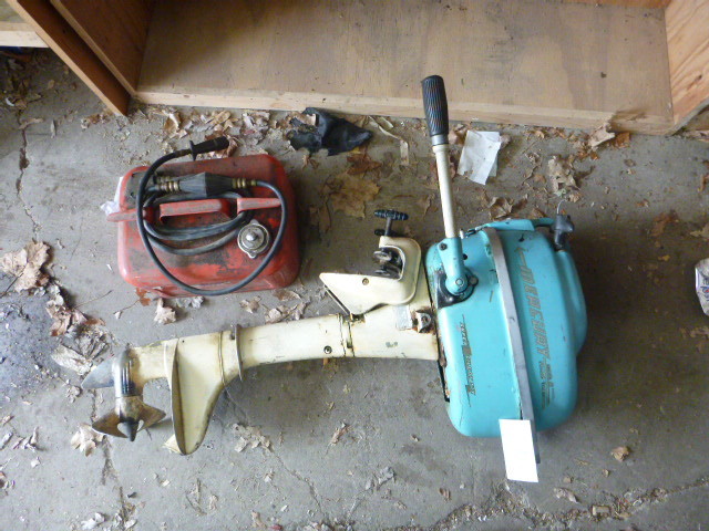 Vintage Mercury Iekaefer Outboard Motor