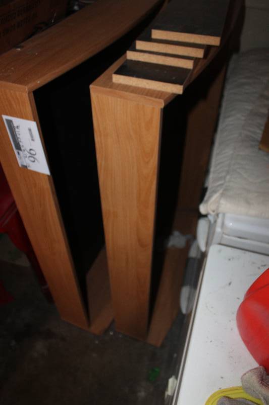 lot 96 image: Lot of (2) Book Cases