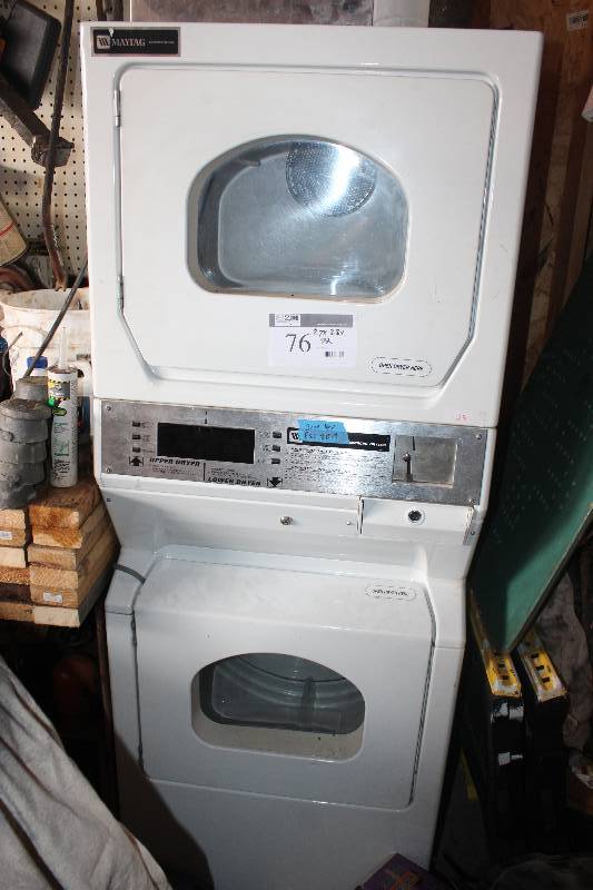 lot 76 image: Whirlpool Commercial Dual Dryer