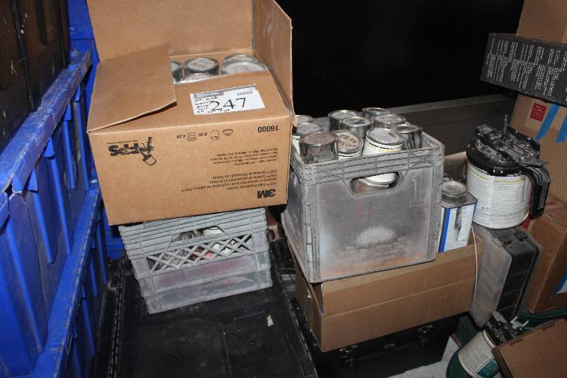 lot 247 image: Lot of Premixd Automotive Paint
