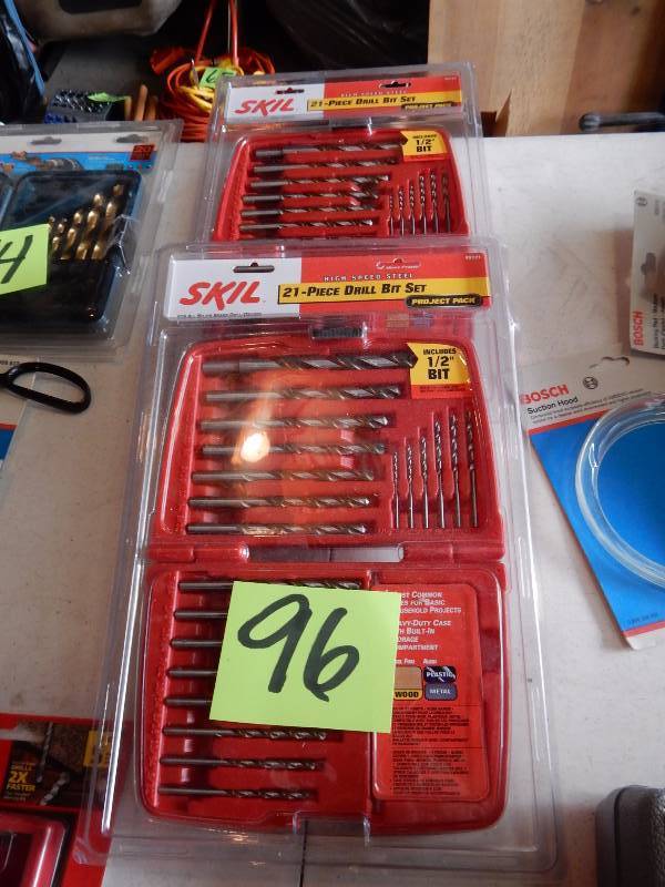 lot 96 image: 2, SKIL, 21 piece Drill Bit sets