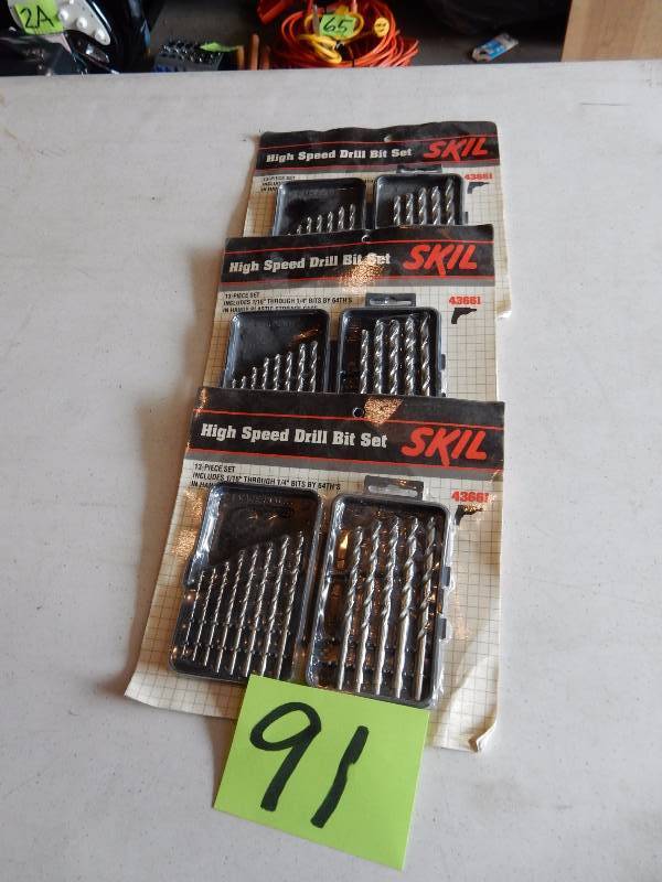lot 91 image: 3, SKIL High Speed drill bit sets