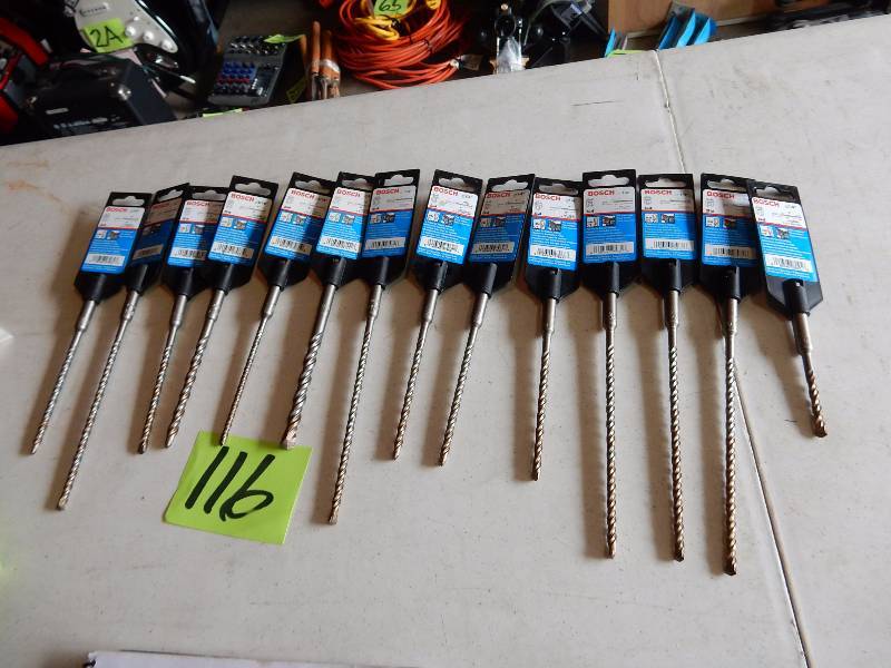 lot 116 image: BOSCH, Masonry Drill bits.. See pictures for types
