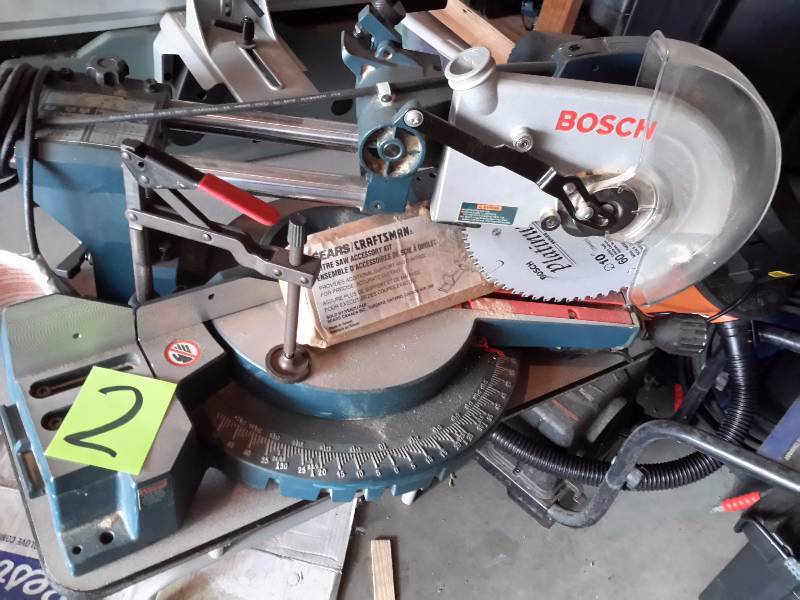 Bosch 10 In Slide Compound Miter Saw Tools Tools Bosch And