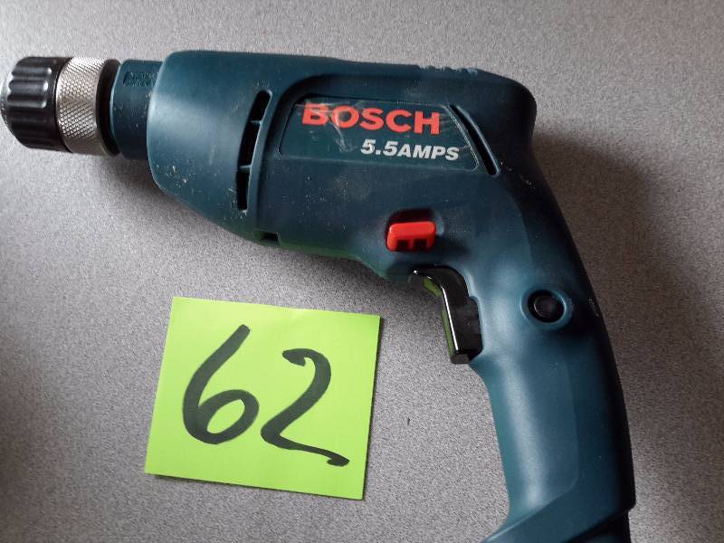 lot 62 image: BOSCH 38 in Drill.. 5.5 AMP