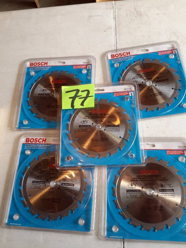 lot 77 image: 5, BOSCH 6 12 in ULTRA THIN KERF Blades