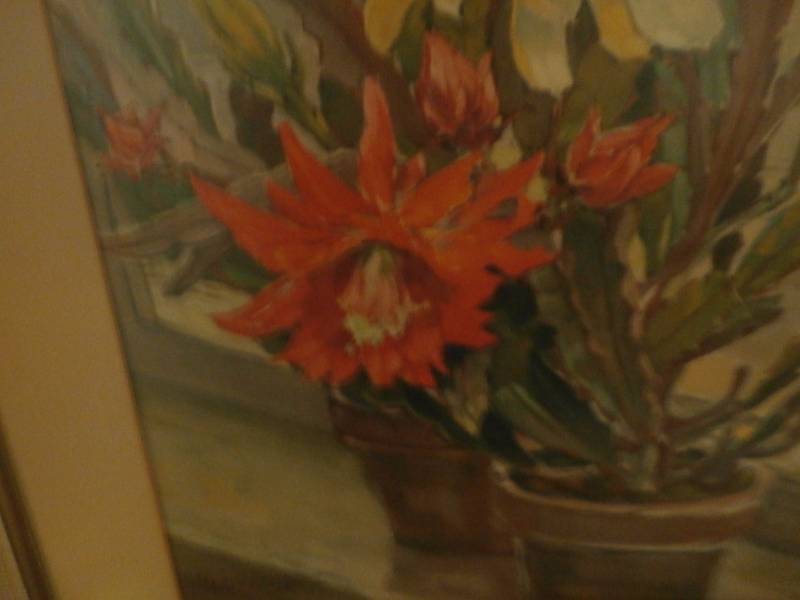 A Gastieger  flower print