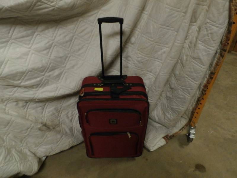 suitcase with wheels