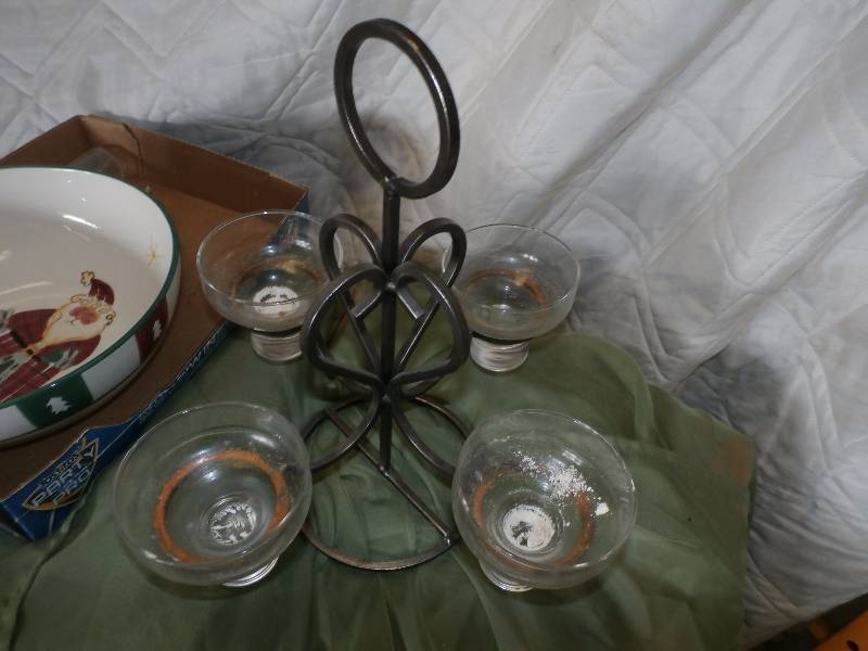 candle holder and bowl