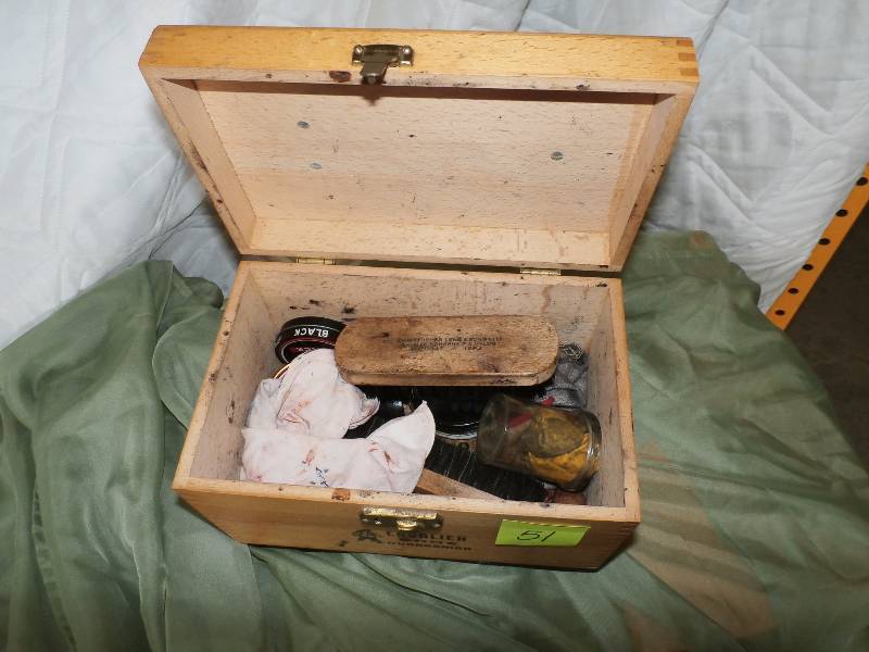 shoe shine box