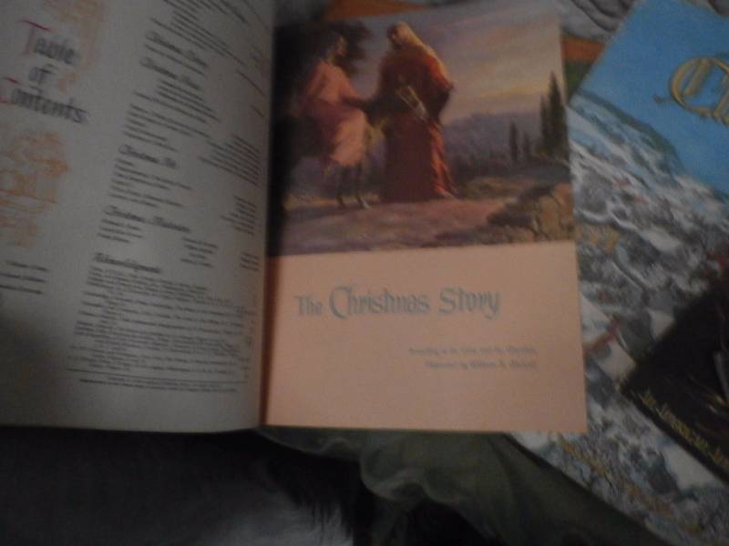 4 christmas books from 70s