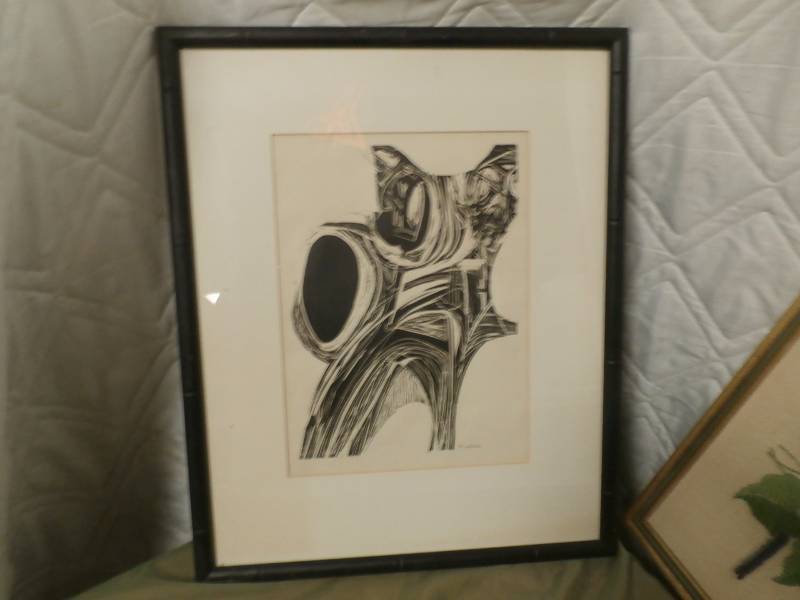 Rex Hall abstract print.from kansas