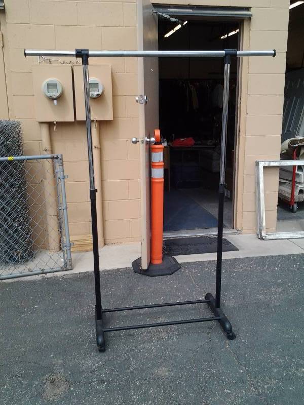 AdjustableRolling Garment Rack