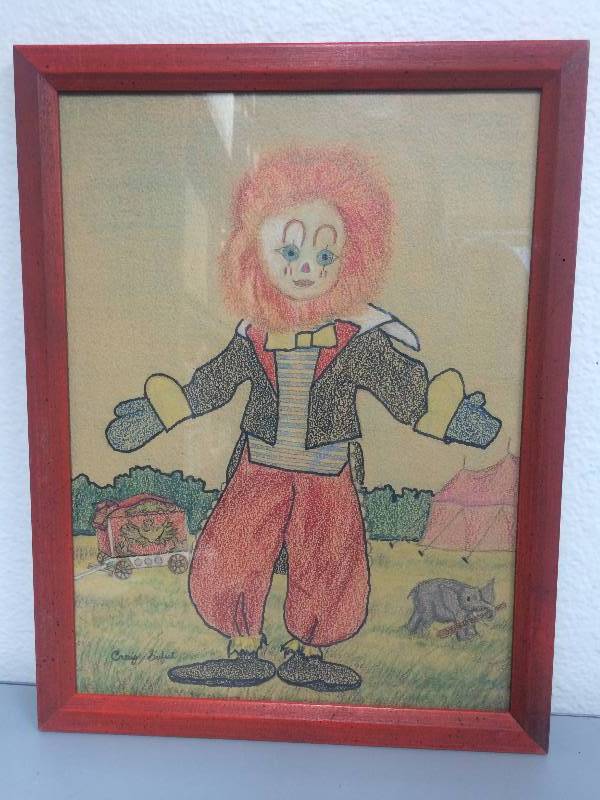 Circus Pictures with Car Shadow Box