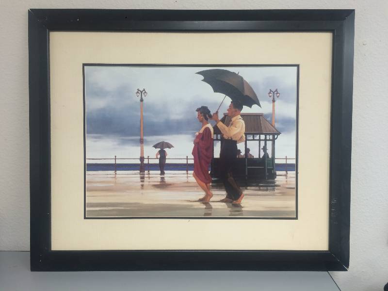 ManWoman at the Ocean Print