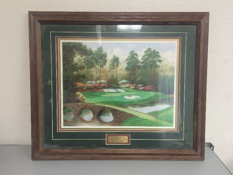 Augusta National Gold Club Print