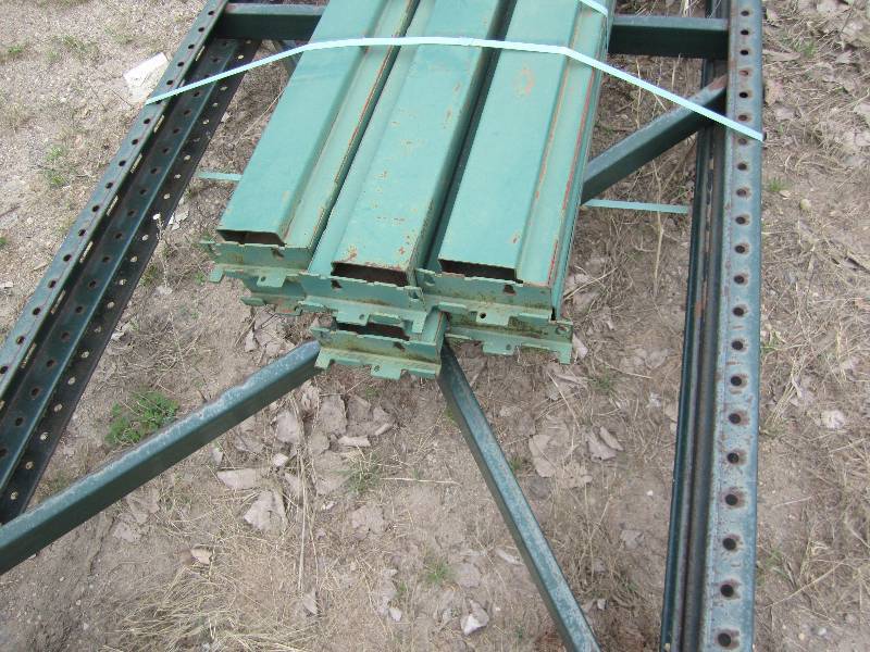 Large section of pallet racking, 12...
