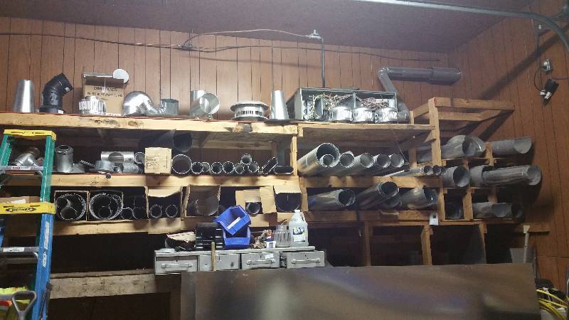 Stove Pipe And Tool Box