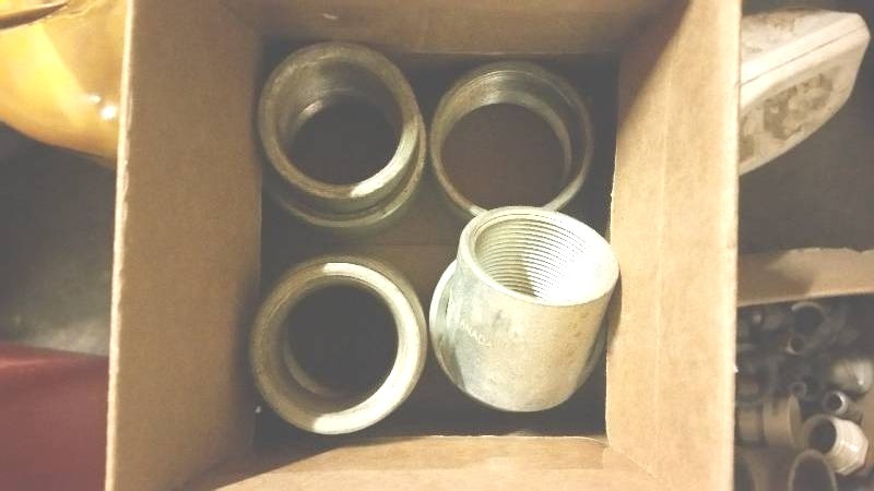 High Pressure Galvanized Pipe Couplers