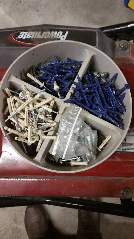 Tray of Screws