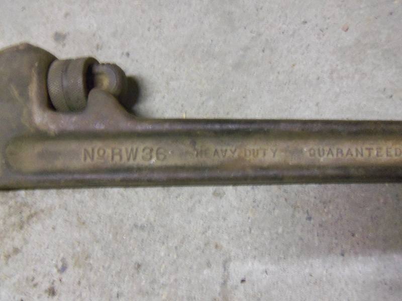 Large Pipe Wrench
