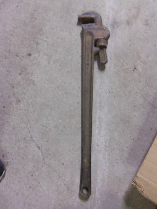 Large Pipe Wrench