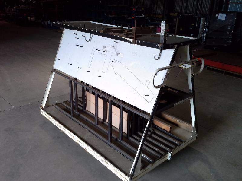 lot 161 image: (1) Rolling Material Carts