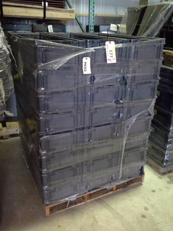 lot 177 image: (24) Plastic Bins