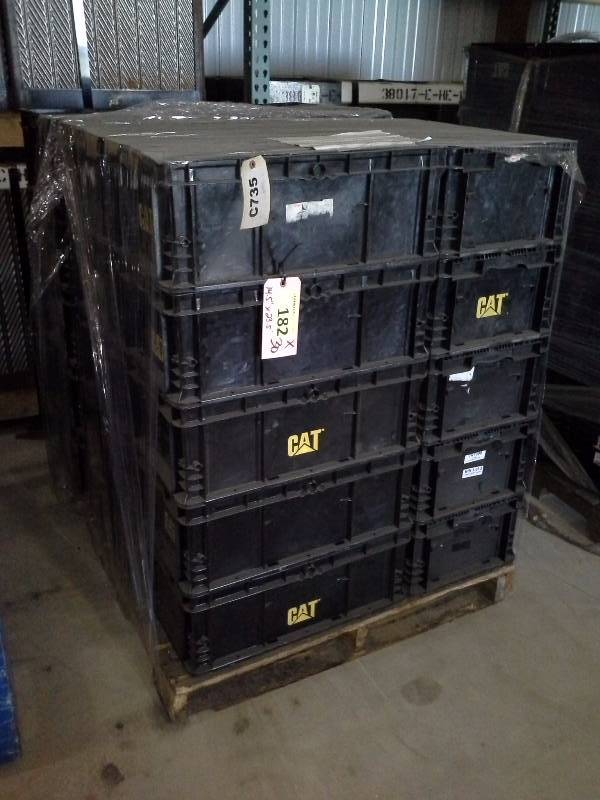 lot 182 image: (30) Plastic Bins