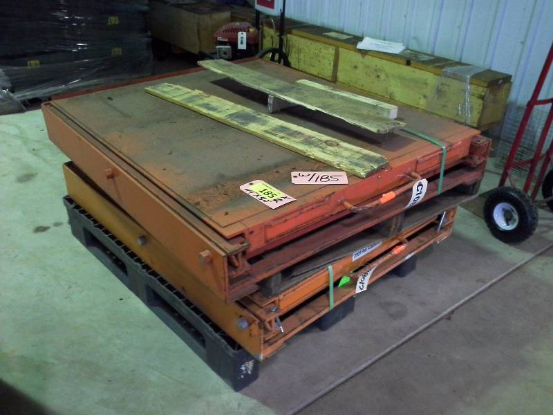 lot 185 image: (2) Pullout Trays for Racking