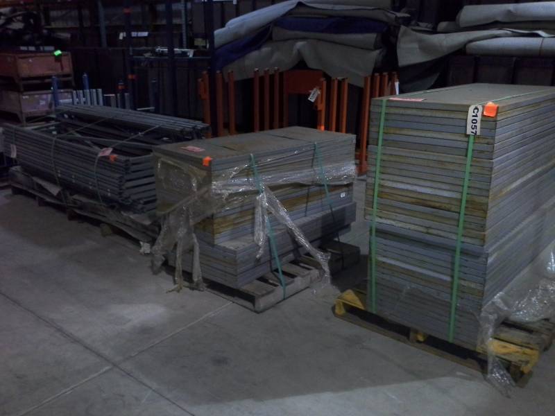 lot 204 image: Metal Shelving