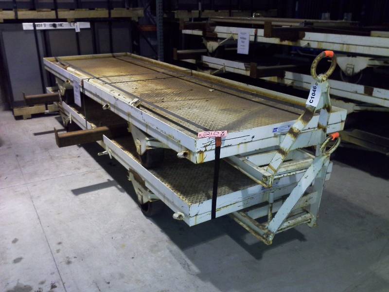 lot 210 image: (2) Heavy Duty Carts, Very Large