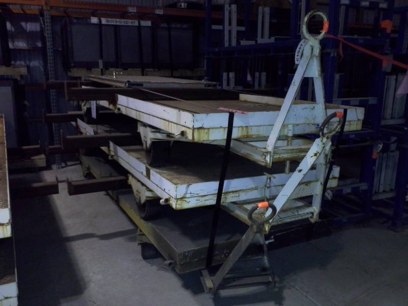 lot 211 image: (3) Heavy Duty Carts, Very Large