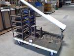 (1) Rolling Material Cart