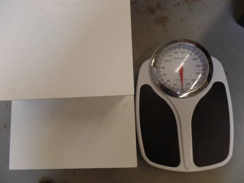 Bath Scale and Step Stool