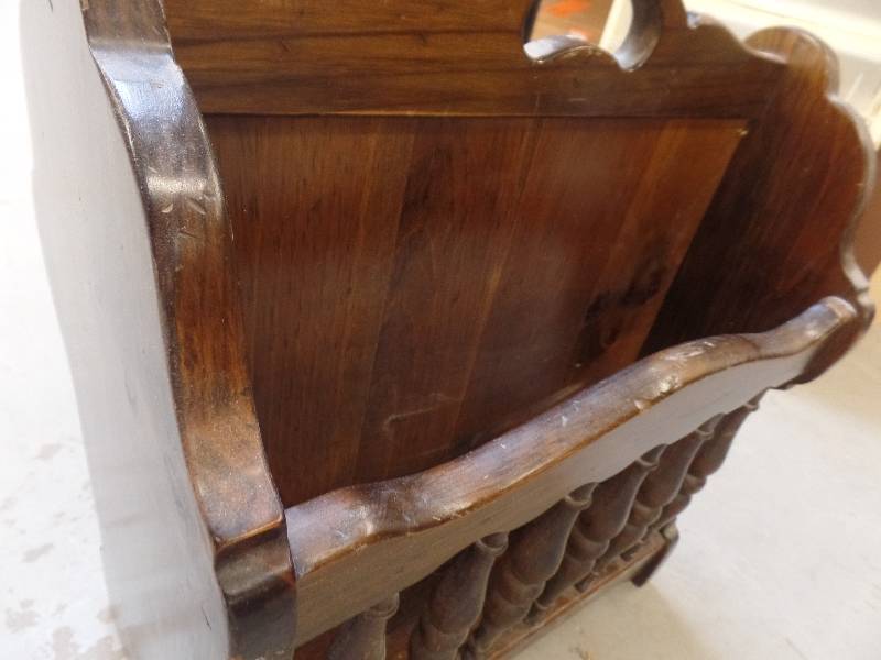 Chair and Magazine Rack
