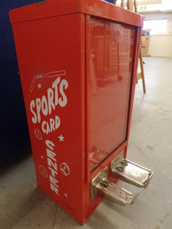 Vintage Sports Card Dispenser
