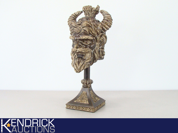 Large New Mythical Horned God Figure