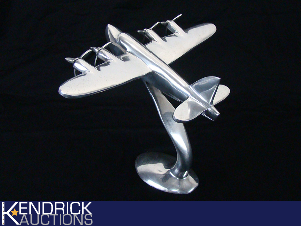 Large Metal Airplane Hood OrnamentSculpture