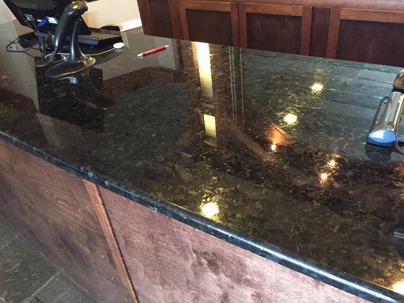 Beautiful Front Desk w Granite Counter