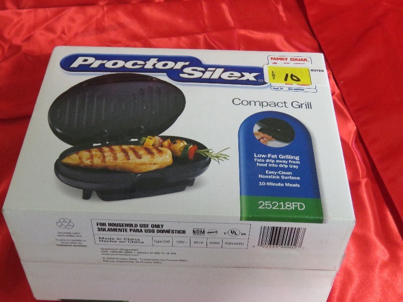 lot 10 image: Compact Grill