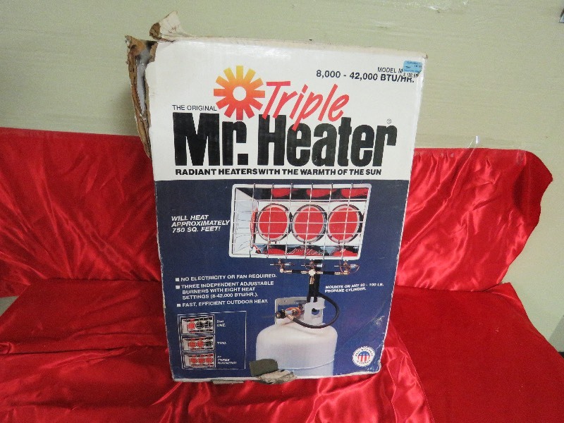 lot 42 image: Portable Porpane heater