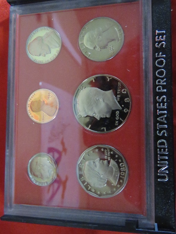 lot 48 image: 1980 United States Proof Set