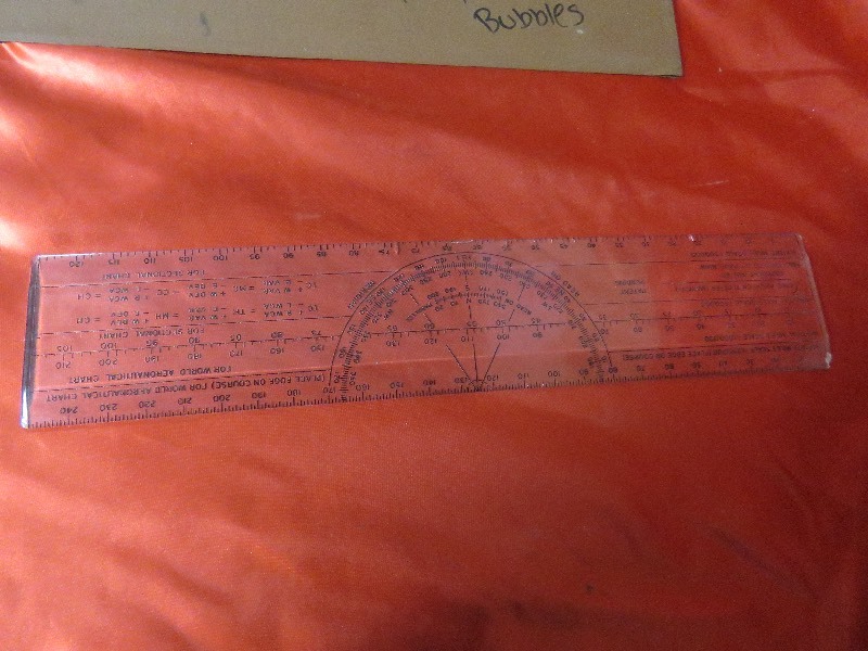 lot 126 image: Aeronautical Ruler