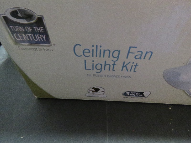lot 131 image: ceiling Fan light kit