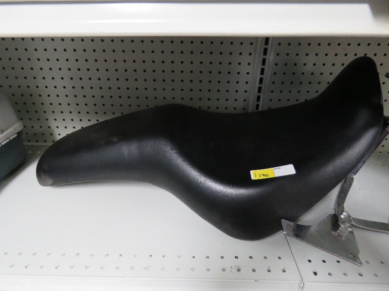 lot 170 image: Motorcycle seat and backrest