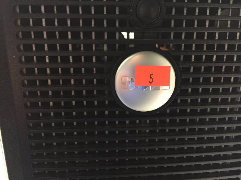 lot 5 image: COMPUTER, MONITOR, KEYBOARD AND MOUSE