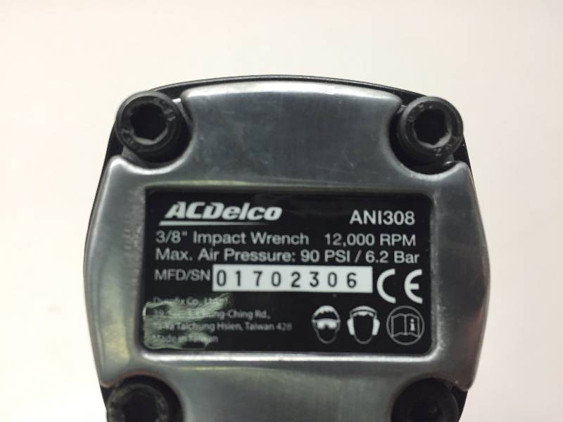 AC DELCO 38 IMPACT WRENCH