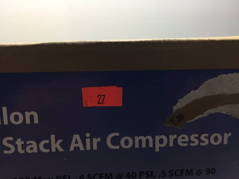 MORGAN 2 GALLON SIDE STACK AIR COMPRESSOR