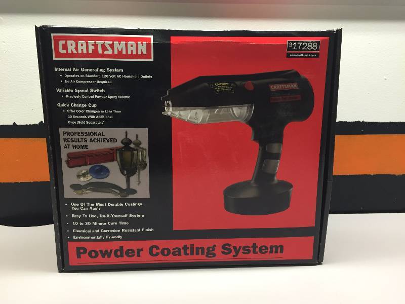 CRAFTSMAN POWDER COATING SYSTEM | MAY NEW MERCHANDISE CONSIGNMENT # 2